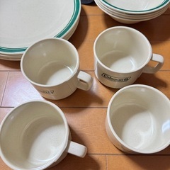 売却済 中古キャンプ用品コールマン食器セット
の画像