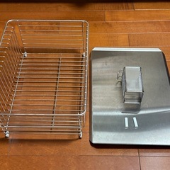 無印良品　食器乾燥　水切りカゴ　セット　