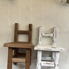 ✨値下げ✨最終価格‼️♡🎀ハンドメイド♡チェア🎀の画像