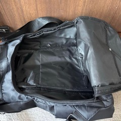 ブラックリュック新品未使用の画像