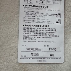 エミネント　キャリーケース　シルバーの画像