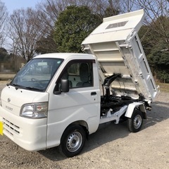 ダイハツ ハイゼットダンプ H24年 PTO 4WD 低走行 車...