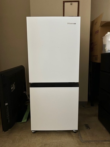【美品】2023年新品で購入ハイセンス冷蔵庫