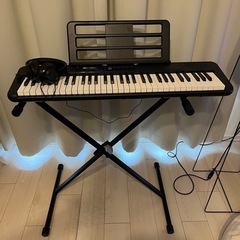 CASIO 電子ピアノ／キーボードCT-S300　スタンド、ヘッ...