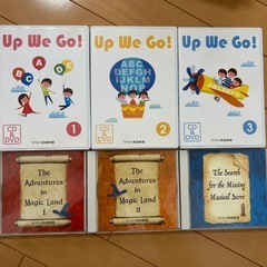 YAMAHA 英語教室　CD、DVD Up We Go!①②③