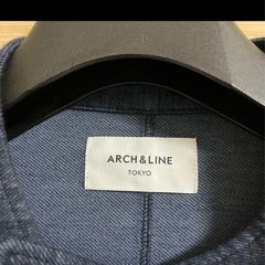 ARCH&LINE ネイビー ジャケットの画像