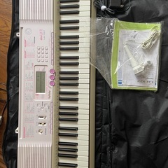 カシオの電子ピアノを譲ります。カラオケも出来ます。