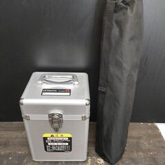 【ジャンク品扱い】HITACHI 日立工機　レーザー墨出し器 UG 25MBY 受光器 三脚セット 状態は非常にキレイ　未校正　通電確認のみの画像