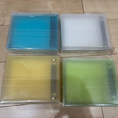KOKUYO ＣＤ／ＤＶＤファイル 22枚収容 ケース付クリアの画像