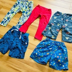 子供服　パンツ　短パン　水着　ステテコ