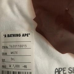 最終お値下げ　BAPE☆Tシャツ　3xlの画像
