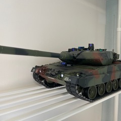 タミヤ1／16ドイツ軍レオパルド2A6フルオペレーションラジコン...