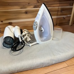 アイロン+アイロン台+ドライヤー