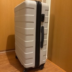無印良品 MUJI キャリーケース グレーの画像