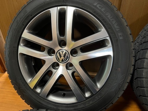 フォルクスワーゲン ゴルフ 純正 ホイール 205 55 R16 アウディ VW