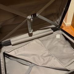 無印良品 MUJI キャリーケース グレーの画像
