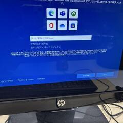 A-086) HP Pavilion PC モニター キーボード付 Win10