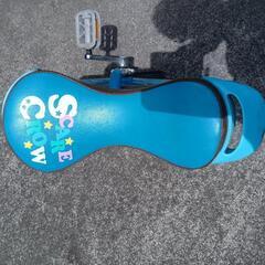 子供用　一輪車　ブリヂストン　スタンド付の画像