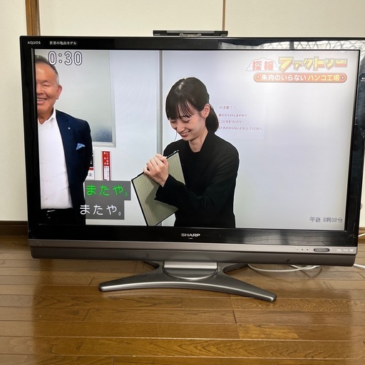 SHARP AQUOS 46型世界の亀山モデルBlu-ray内蔵 (left@プロフ必読