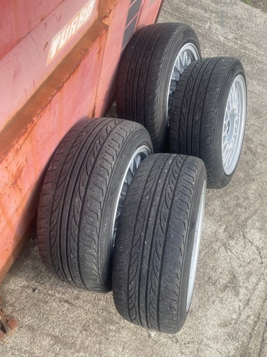 BMW 6.5J off+30 PCD100 4h 4本 BBS 165/55