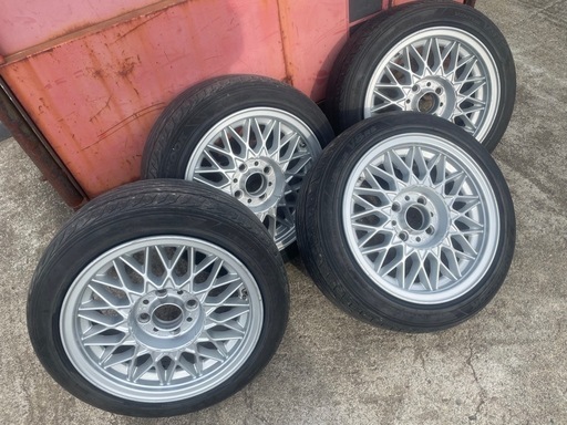 BMW 6.5J off+30 PCD100 4h 4本 BBS 165/55