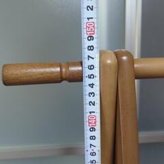 無料 木製ハンガーラック の画像