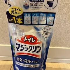 【受取者決定】トイレマジックリン/本体&詰め替えの画像
