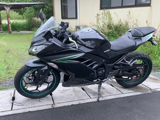 確認動画有り‼️人気のninja EX250L型‼️Kファクトリーのカチアゲマフラー付き