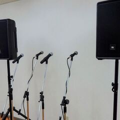屋内での小中規模イベント音響承ります