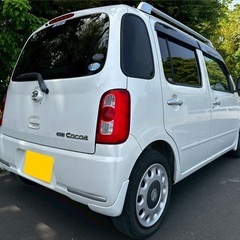 Bluetoothナビ付き☆月々9千円〜分割可‼️人気☆ミラココア☆車検2年付き！【名義変更代込み】付き☆Bluetoothナビ付き☆走行中DVD見れます☆人気のパールホワイト‼️圧迫感無くおしゃれな内装☆ドライブレコーダー付き☆そのまま乗って帰れます‼️の画像