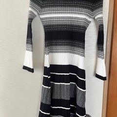 ニットワンピ
