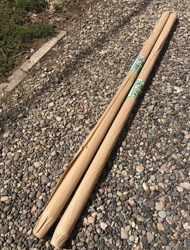 農ポリ(透明マルチ)2本
厚さ0.03ミリ×幅200cm×長さ50ｍ