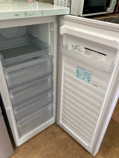 ノンフロン冷凍庫 134L AQF-GS13M(W) 22年製 リサイクルショップ宮崎屋