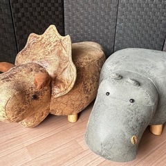 アニマルスツール　カバ+ダイナソー