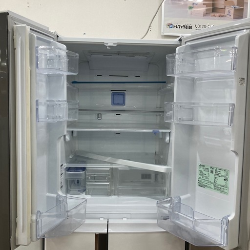 6ドア冷蔵庫　MITSUBISHI MR-R47Z-W 2015年製　465L 39600円 6ドア冷蔵庫 MITSUBISHI MR-R47Z-W 2015年製 465L 39600円