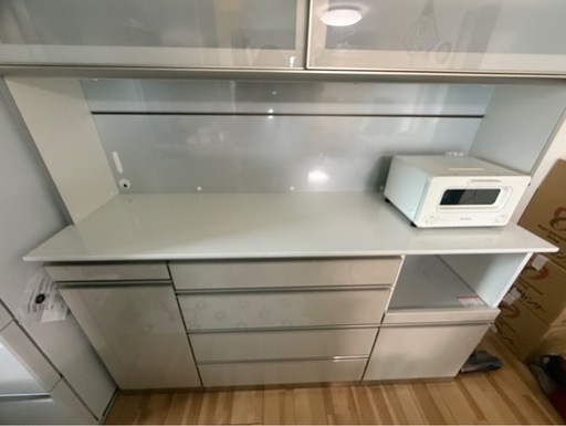 綾野製作所 高級食器棚 極美品