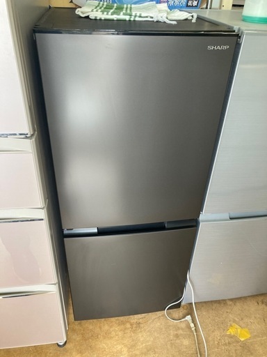 シャープ  2ドア冷蔵庫 152L 両開き(つけかえどっちもドア) SJ-D15K  リサイクルショップ宮崎屋　佐土原店　25.5.10F