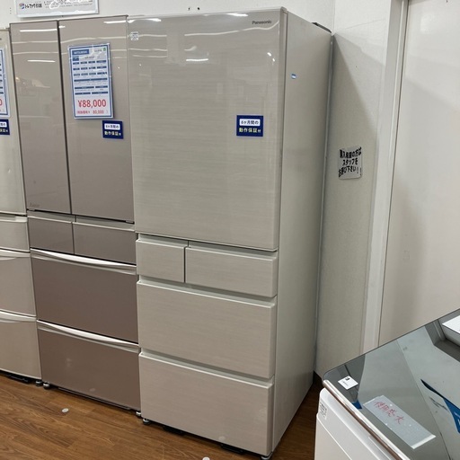 5ドア冷蔵庫 Panasonic NR-E507EXL-N 2021年製 502L 88,000円