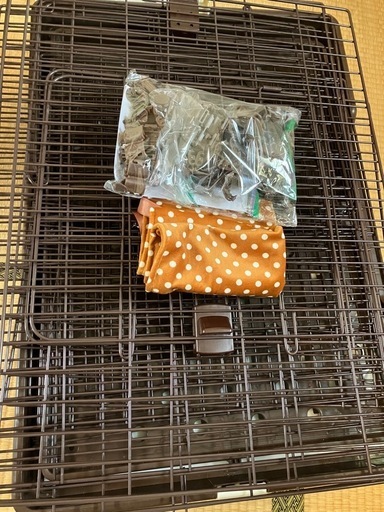 猫ケージ キャットケージ 2段　使用期間2ヶ月　値下げしました