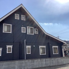 蒜山中福田のログハウス別荘塗装店です - 真庭市