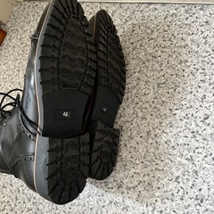 革ブーツ　26.5の画像