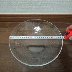 食器　ガラス　大皿の画像