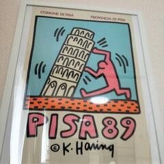 PISA 89 ポスター K. Haring、キース・ヘリング