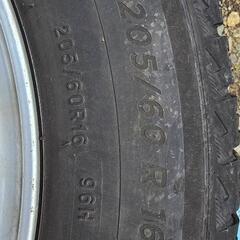 純正ホイール付きスタッドレスタイヤ　★MICHELIN/X-ICE SNOW
205/65R16　4本セット 2022年製　の画像