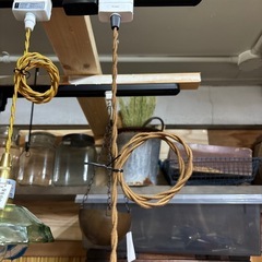 古い　ホーロー　ペンダントライトの画像