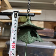 鉄製　風鈴　灯篭　灯籠　和風の画像