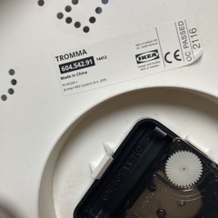 IKEA 壁掛け時計の画像