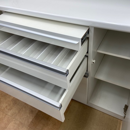 松田家具レンジボード2枚扉　55000円