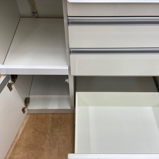 松田家具レンジボード2枚扉　55000円
