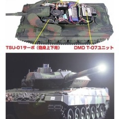 引き取り先決まりました・タミヤ1／16ドイツ軍レオパルド2A6フルオペレーションラジコン戦車（直接手渡しのみ）の画像